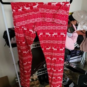 Fair Isle Christmas tights